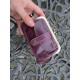 Amy Double Kiss Clip Clasp Purse Purple